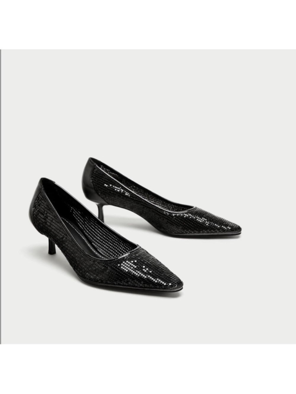 Zara Kitten Heel Pumps